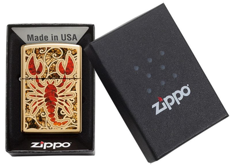 Zippo Lighter 29096 Scorpio 29096