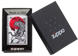 Zippo Lighter 29889 Asian Tiger Design 29889
