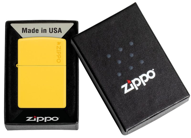 Zippo Lighter 46019ZL Classic Sunflower Zippo Logo 46019ZL
