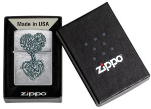 Zippo Lighter 46232 Tree of Love Design 46232