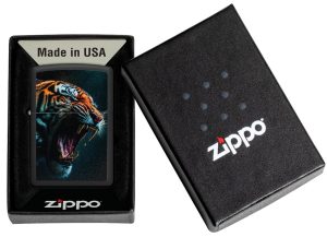Zippo Lighter 46241 Tiger Roar Design 46241