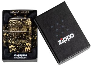 Zippo Lighter 46277 Mushroom Drift Design 46277