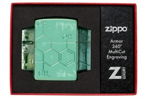 Zippo Lighter 46313 Armor® High Polish Green 46313