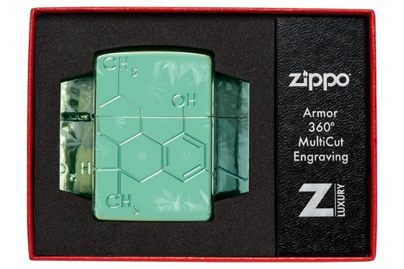 Zippo Lighter 46313 Armor® High Polish Green 46313