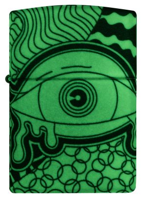 Zippo Lighter 46428 Psychedelic Eye Design 46428