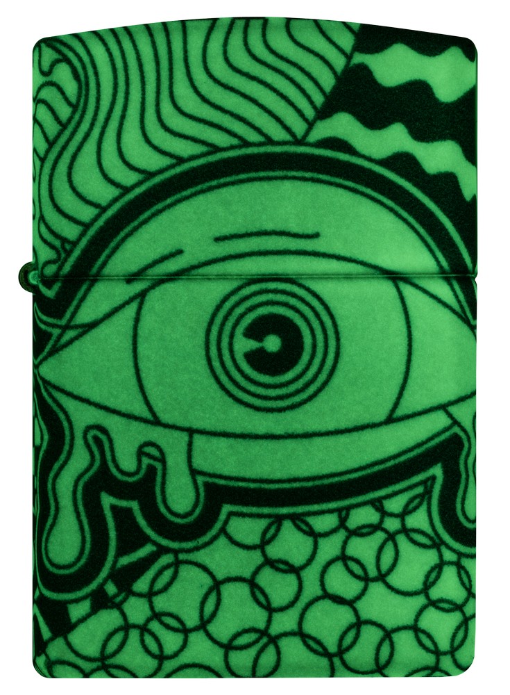 Zippo Lighter 46428 Psychedelic Eye Design 46428