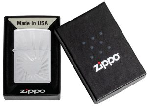 Zippo Lighter 46480 Love Radiates Design 46480