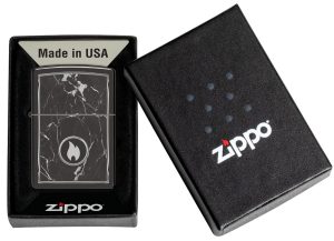 Zippo Lighter 46571 Marble Flame Design 46571