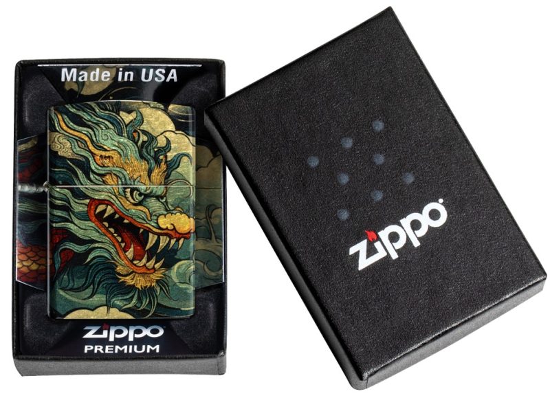 Zippo Lighter 46705 Dragon Design 46705