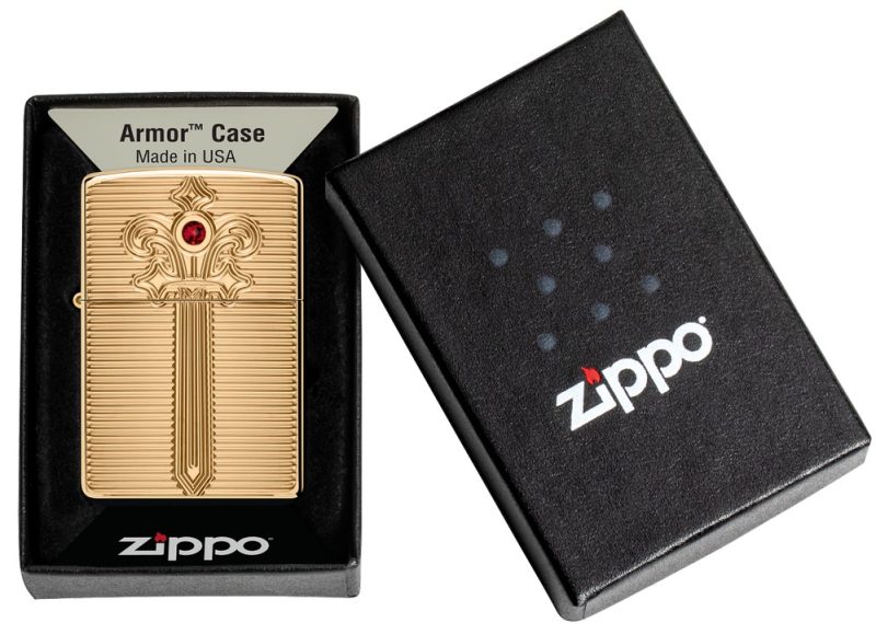 Zippo Lighter 46737 Armor® Royal Saber Design 46737