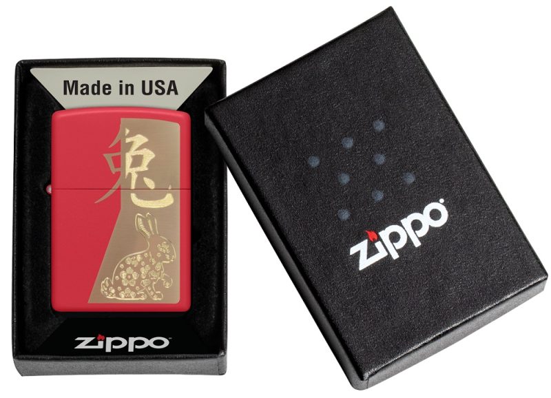 Zippo Lighter 48282 Year of the Rabbit 48282