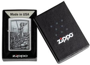 Zippo Lighter 48371 Medieval Mythological Design 48371