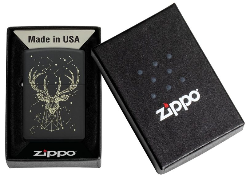 Zippo Lighter 48385 Deer Design 48385