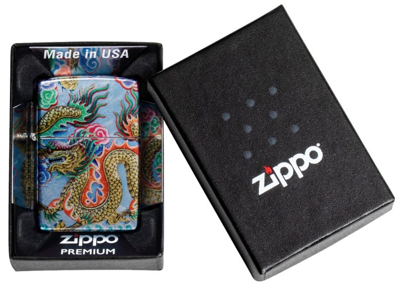 Zippo Lighter 48575 Dragon Design 48575