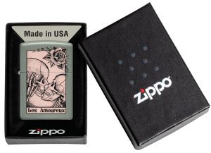 Zippo Lighter 48594 Death Kiss Design 48594
