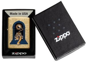 Zippo Lighter 48613 Tiger Tattoo Design 48613