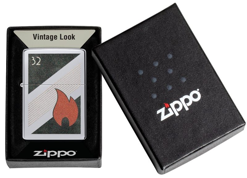 Zippo Lighter 48623 Zippo 32 Flame Design 48623