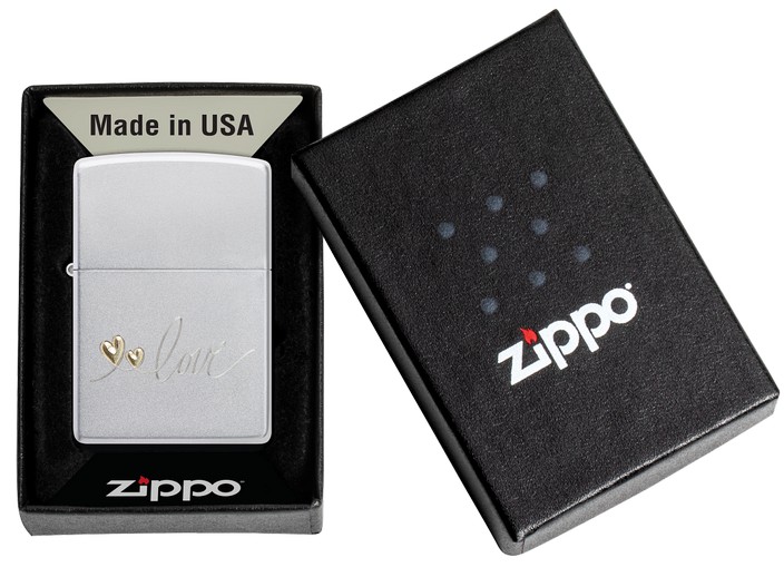 Zippo Lighter 48725 Love Design 48725
