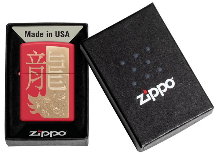 Zippo Lighter 48769 Year of the Dragon 2024 48769