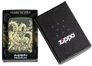 Zippo Lighter 48907 Dragon Design 48907