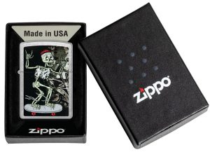 Zippo Lighter 48911 Skateboard Design 48911