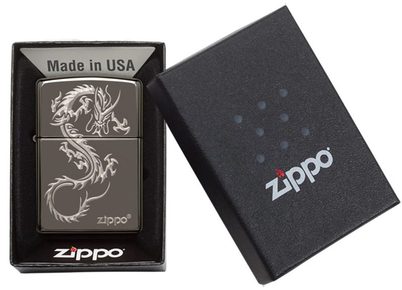 Zippo Lighter 49030 Chinese Dragon Design 49030