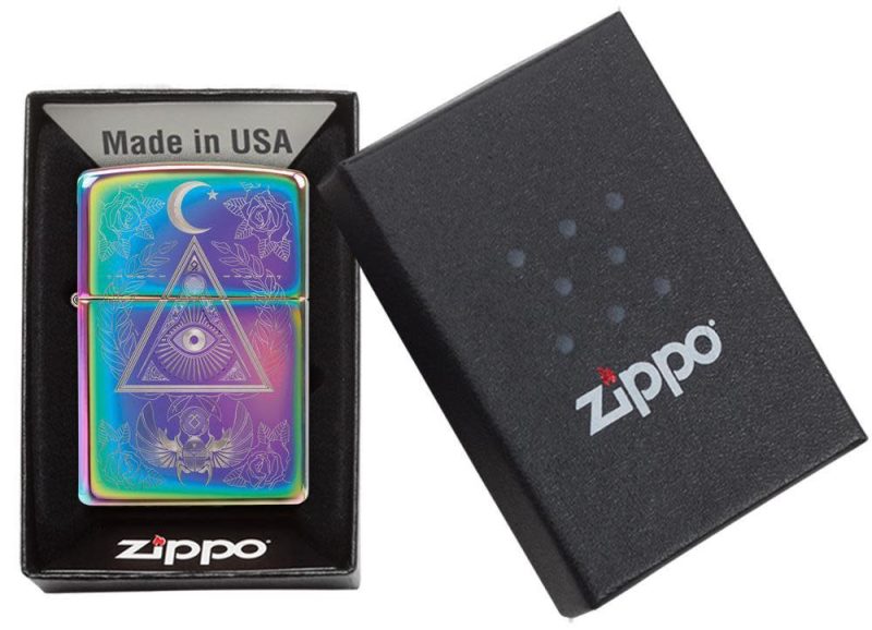 Zippo Lighter 49061 Eye of Providence Design 49061
