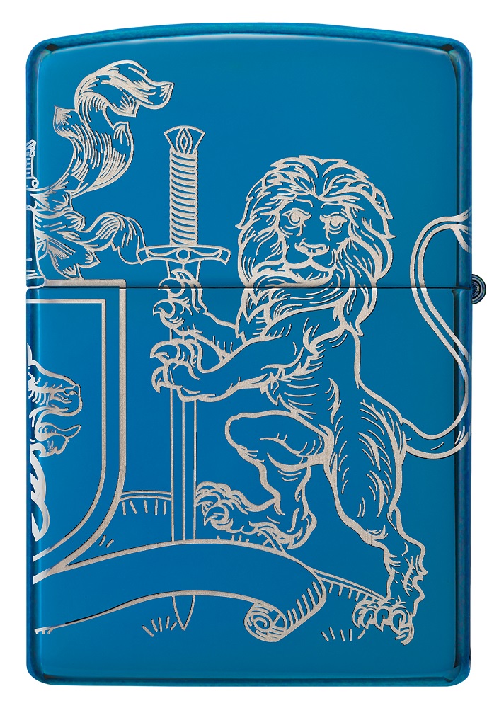 Zippo Lighter 49126 Medieval Coat of Arms Design 49126