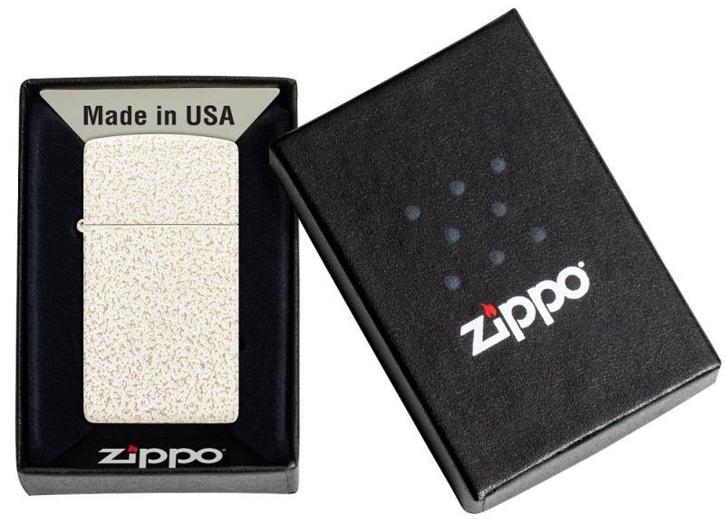 Zippo Lighter 49265 Slim® Mercury Glass 49265