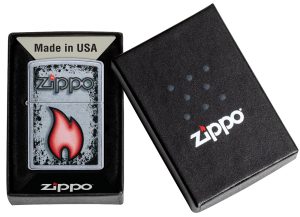 Zippo Lighter 49576 Zippo Flame Design 49576