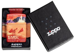 Zippo Lighter 49634 Mars Design 49634