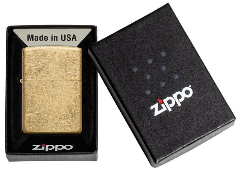Zippo Lighter 49798 Henna Tattoo Design 49798