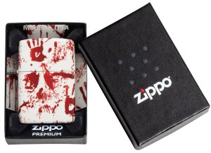 Zippo Lighter 49808 Bloody Hand Design 49808
