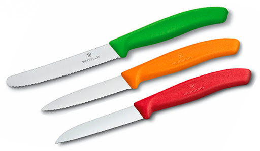 VICTORINOX SWISS CLASSIC PARING KNIFE SET, 3 PIECES 6.7116.32