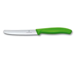VICTORINOX SWISS CLASSIC TOMATO AND TABLE KNIFE SET, 2 PIECES green 6.7836.L114B