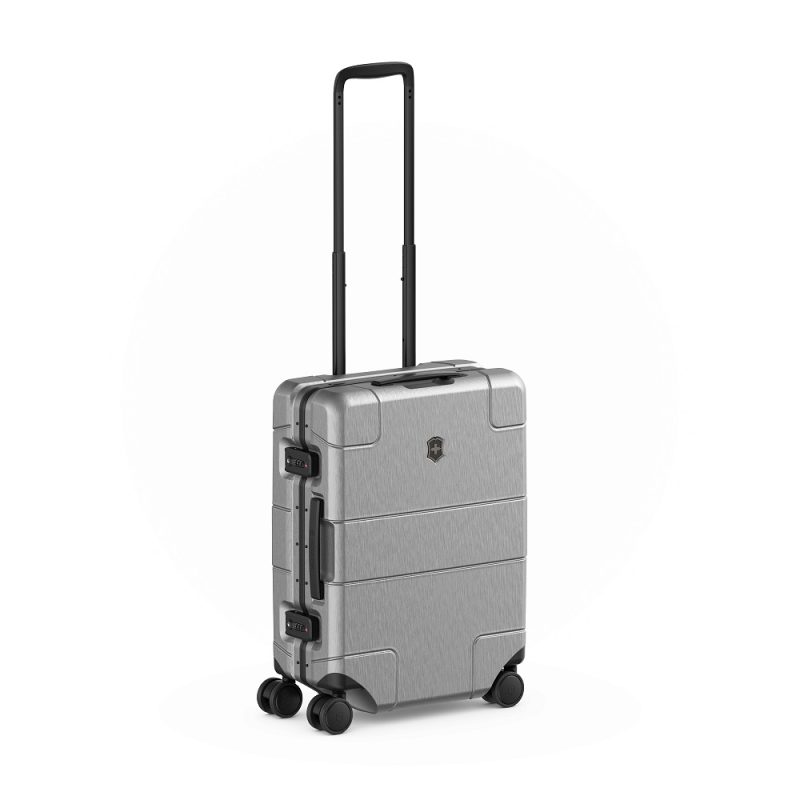 VICTORINOX LEXICON FRAMED SERIES, GLOBAL HARDSIDE CARRY-ON, Silver 610536