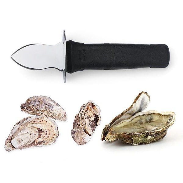 VICTORINOX OYSTER KNIFE with hand-guard 7.6393 7.6393