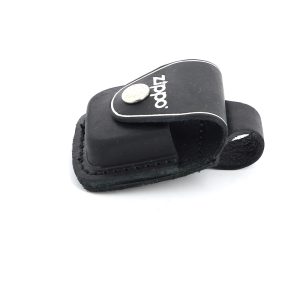 Zippo Black Lighter Pouch- Loop LPLBK