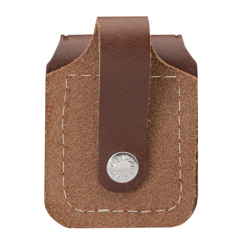 Zippo Brown Lighter Pouch- Loop LPLB