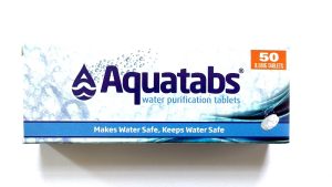 Aquatabs ūdens attīrīšanas tabletes (50 gab.) CR216