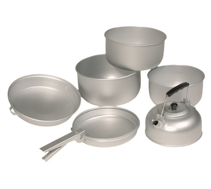 Mil Tec pulēta alumīnija trauku komplekts 14641000 (Copy)