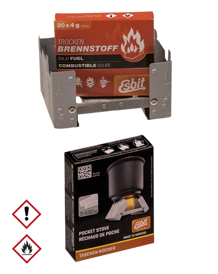 Esbit Sausā spirta deglis