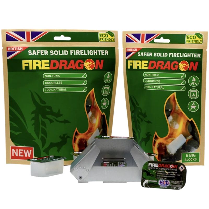 FireDragon sausā degviela plītiņai (12 gab.)