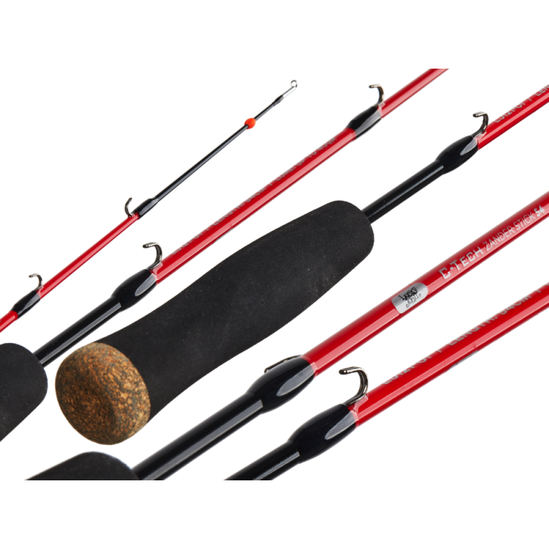 Makšķere ziemas Lucky John C-TECH ZANDER STICK