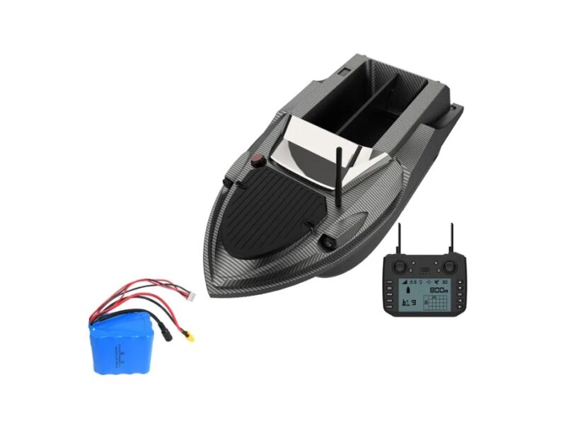 FLYTEC V080 ēsmas laiva ar eholoti un akumulatoru