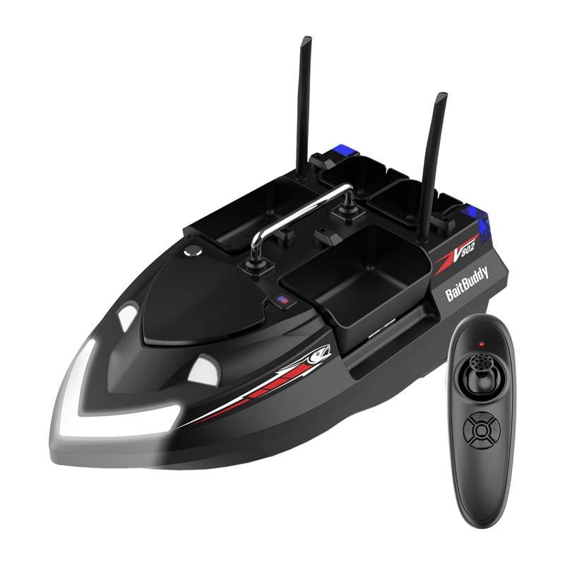 FLYTEC V802 ēsmas laiva ar akumulatoru12000mah