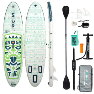 FunWater 3,2m SUP dēļa komplekts Tiki Green