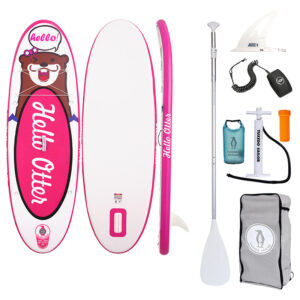 FunWater 2,40m bērnu SUP dēļa komplekts Pink