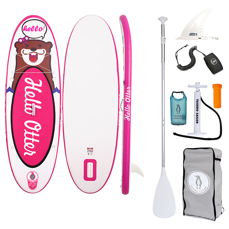 FunWater 2,40m bērnu SUP dēļa komplekts Pink