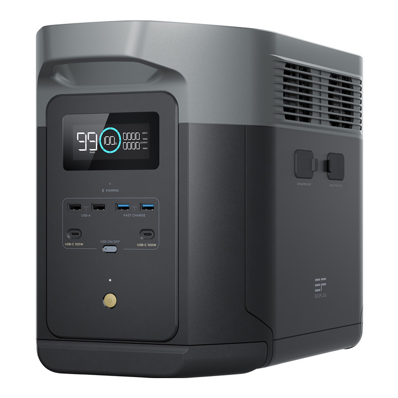 EcoFlow DELTA 2 Max portatīvā uzlādes stacija